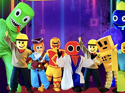 Santana de Parnaíba recebe o espetáculo "Roblox e Rainbon Friends"