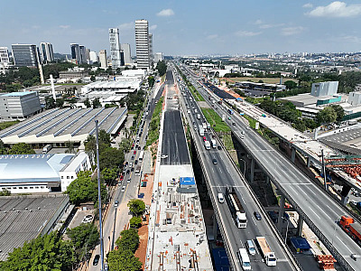 Obras da nova Ponte Guilherme de Almeida entram na reta final