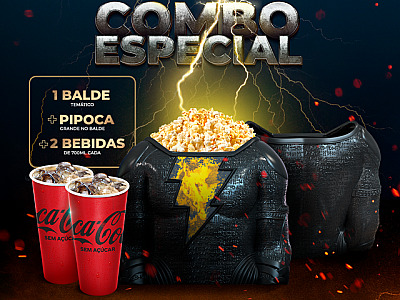 Cinépolis anuncia combo de Adão Negro