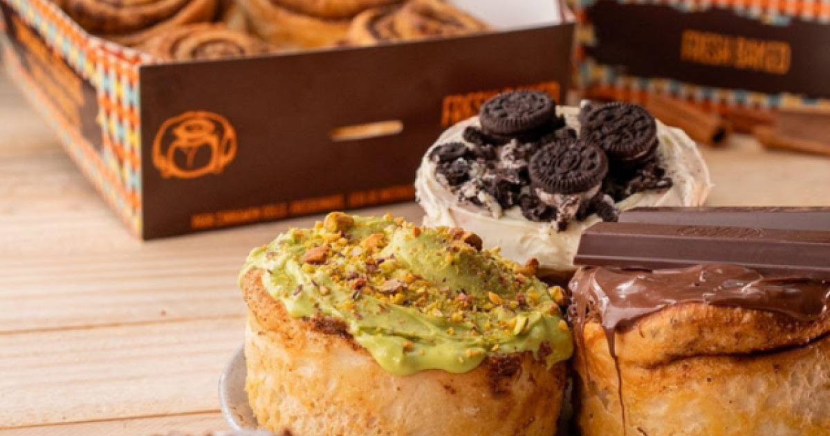 Mr. Cheney aposta em Cinnamon Roll com novos toppings