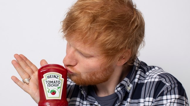 Ketchup do Ed Sheeran, o “Edchup”, chega ao Brasil