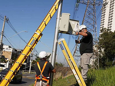 AREA instala novas câmeras de monitoramento na região da Al. Amazonas
