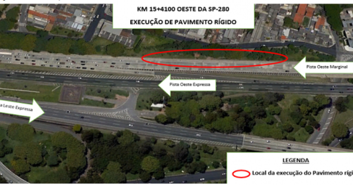 Faixa da Castello Branco em Osasco terá interdição a partir desta sexta-feira (10)