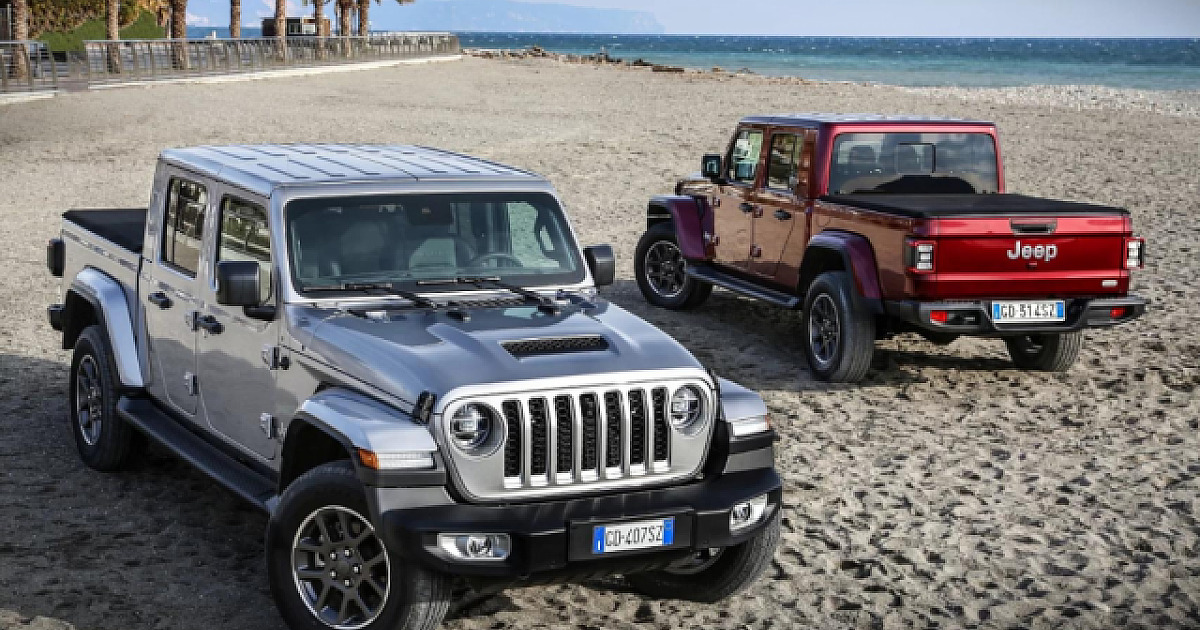 Nova picape Jeep Gladiator chega em agosto no Brasil