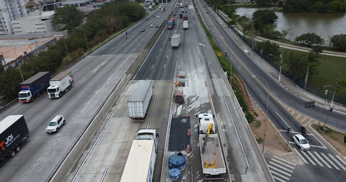 Após trânsito caótico, concessionária anuncia reconfiguração de faixas no Rodoanel e mudança na rota
