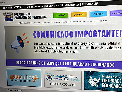 Pré-candidatos não poderão participar de inaugurações a partir de sábado (6)