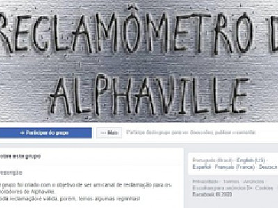 Reclamômetro de Alphaville completa oito anos