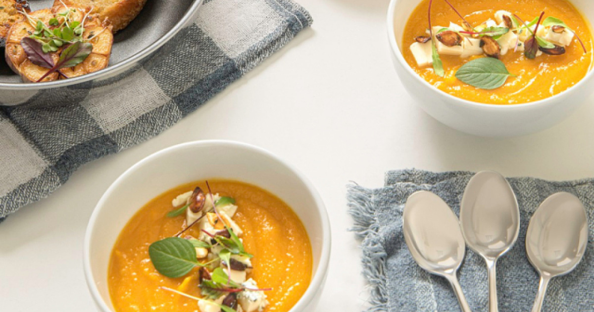 Receita de inverno: Saiba como fazer creme de moranga com gorgonzola