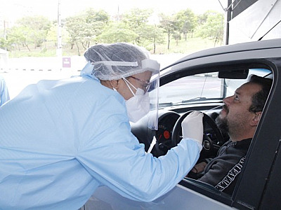 Barueri realiza teste da Covid-19 em pacientes internados em estado grave