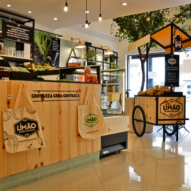 Empório com produtos orgânicos oferece delivery em Alphaville