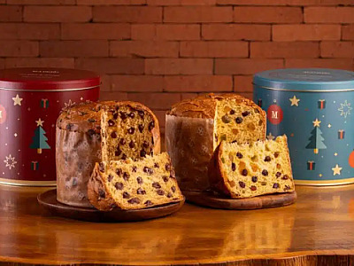 Grupo Madero lança linha de panetones e sobremesa exclusiva para o Natal 2024