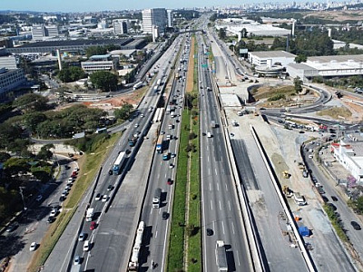 ViaOeste realiza nova intervenção noturna no trevo de Alphaville