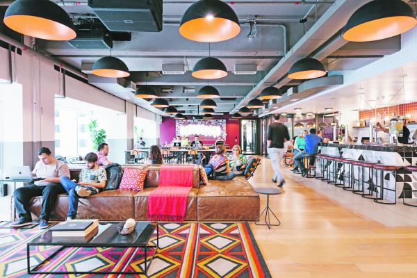 No mês de abril, rede WeWork inaugurará unidade em Alphaville