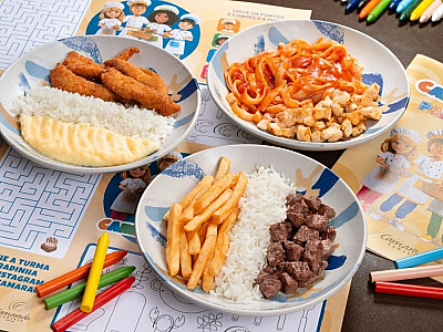 Menu infantil é atração especial no Dia das Crianças do Shopping Tamboré