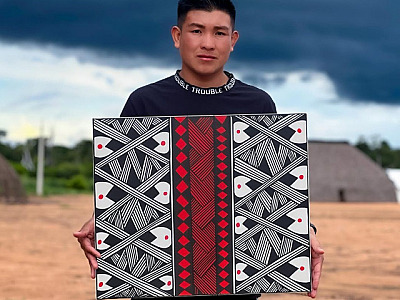 Alpha Square Mall promove bate-papo sobre técnicas de arte dos povos indígenas