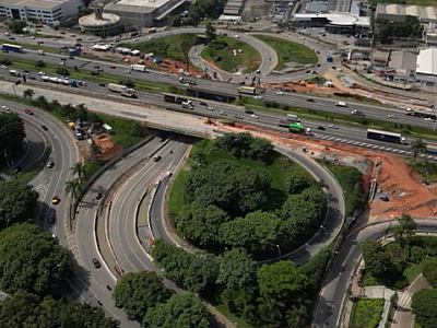 Obras para remodelação do trevo de Alphaville serão iniciadas nesta quarta-feira (7)