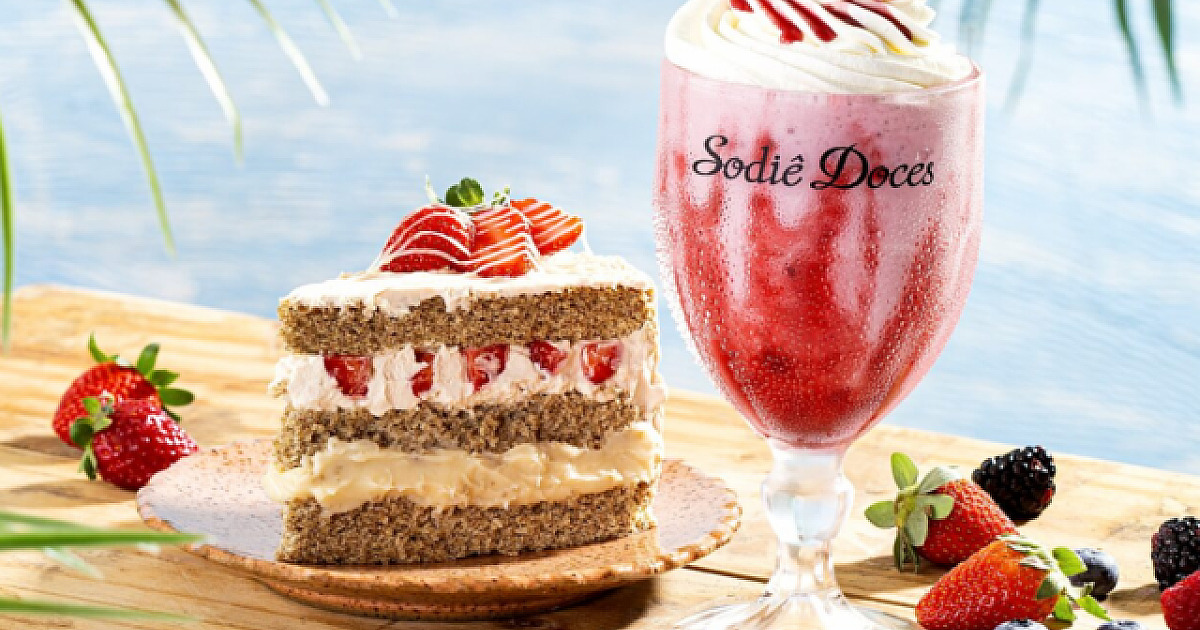 Sodiê aposta em bebidas e sobremesas geladas para o verão