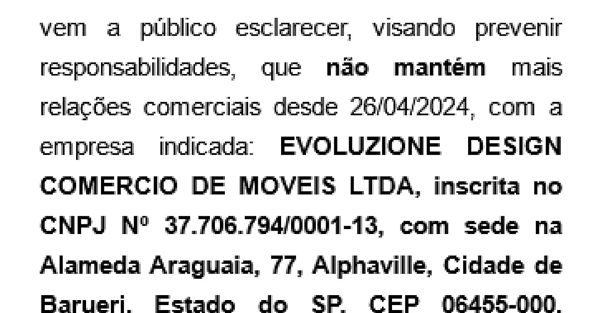 Comunicado a Praça - Celmar Alphaville