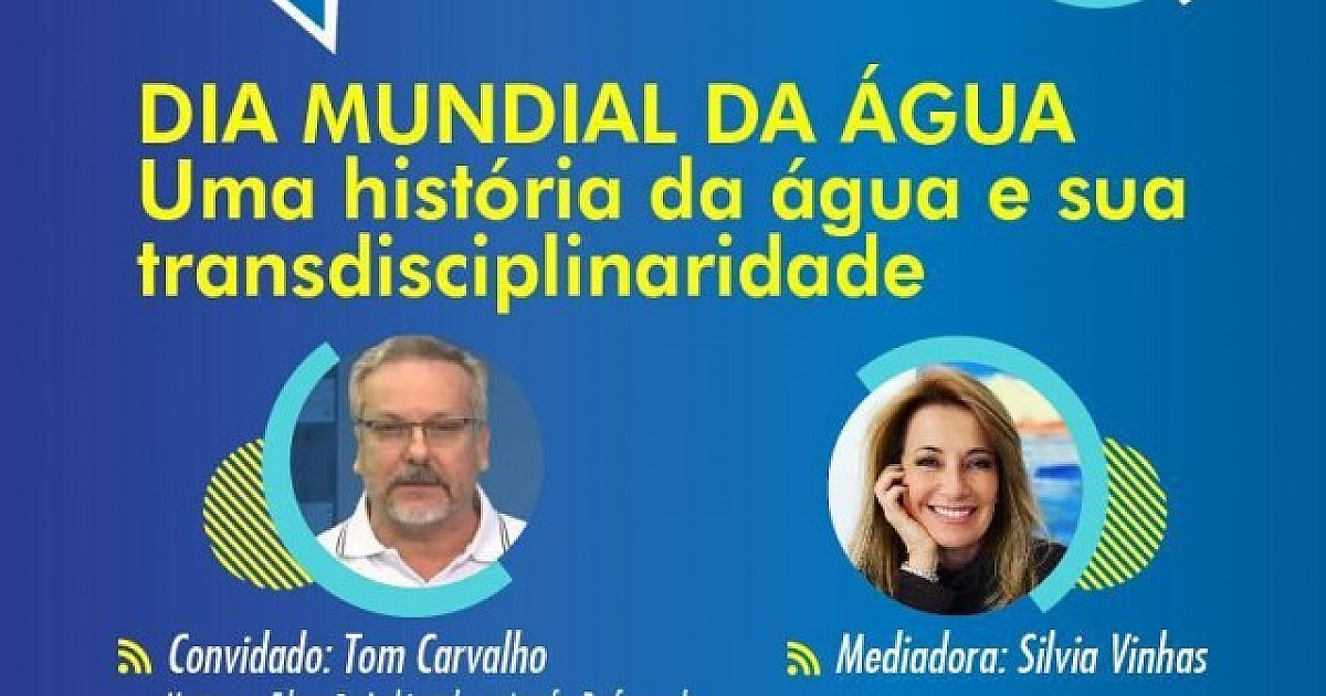 Objetivo promove debate online no Dia Mundial da Água