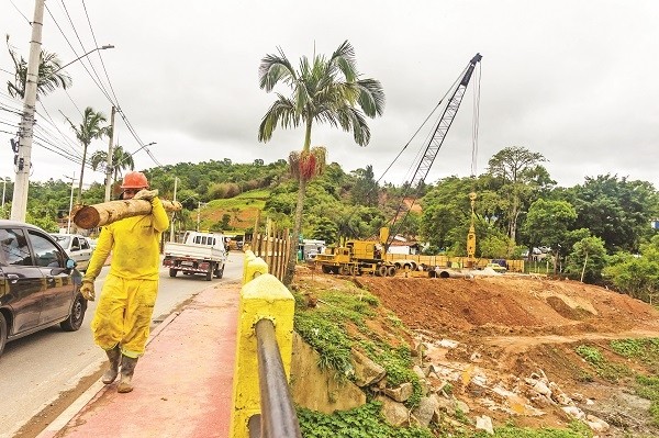 Nova ponte sobre o Rio Tietê em Parnaíba deve ficar pronta em maio