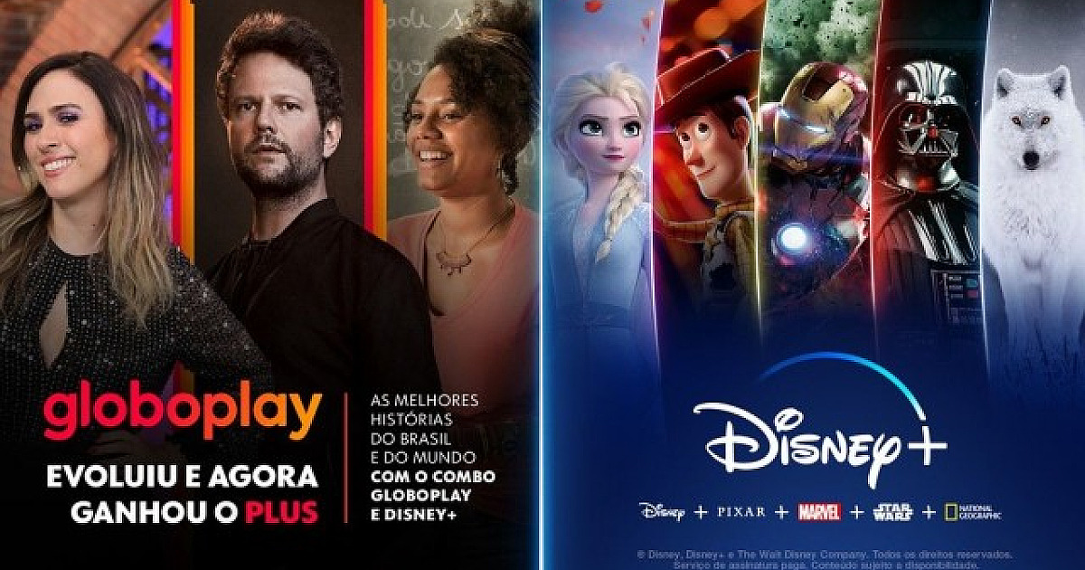 Globoplay e Disney+ anunciam parceria e combo inédito de streaming