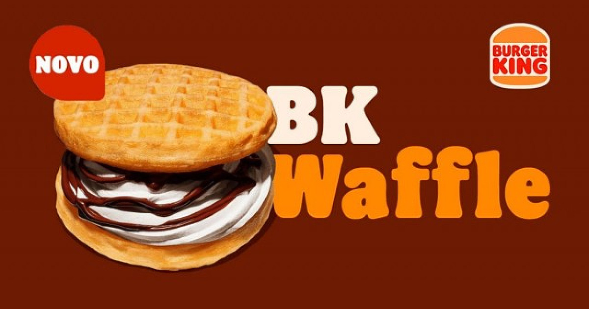 BK Waffle é a nova sobremesa do Burger King
