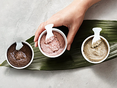 St. Marche aposta em linha de creme de frutas nutritivo para o verão