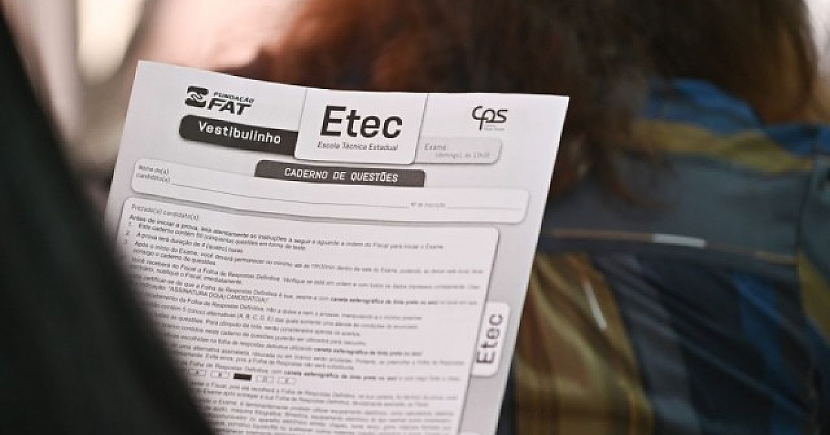 Etecs oferecem 92 mil vagas para ensino gratuito em São Paulo