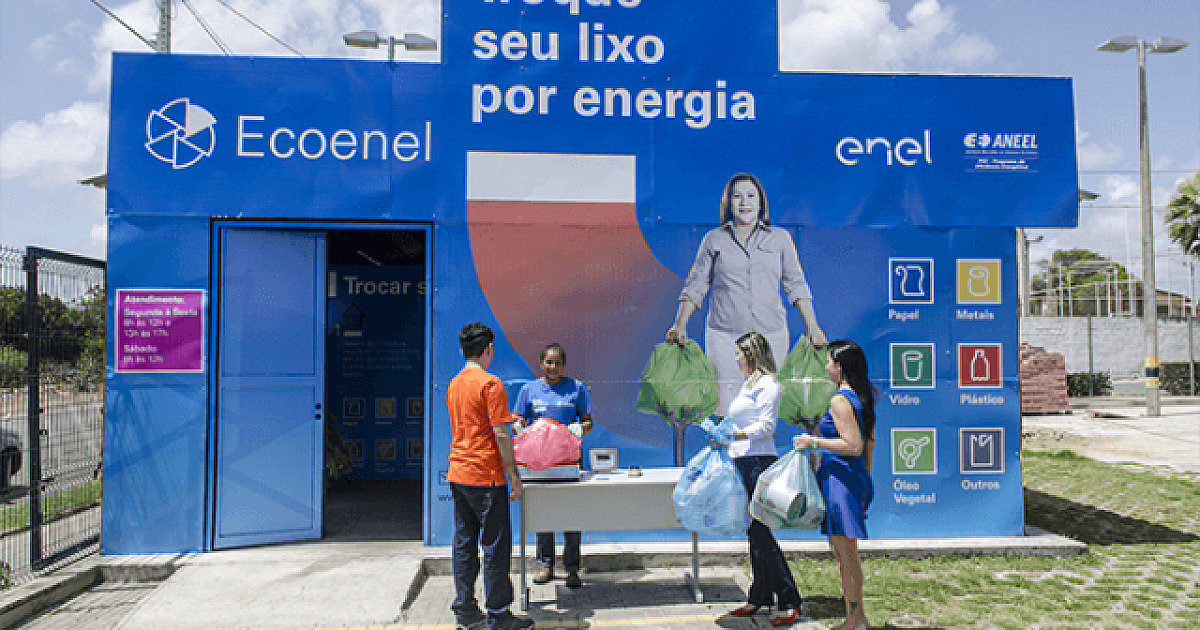 Enel reabre ecoponto para entrega de materiais recicláveis em Barueri