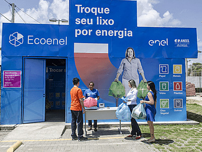 Enel reabre ecoponto para entrega de materiais recicláveis em Barueri