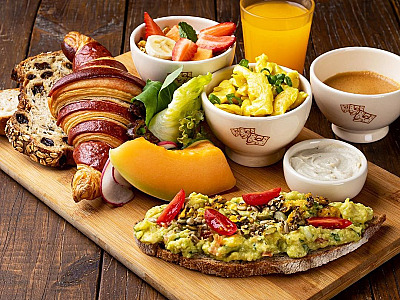 Le Pain Quotidien oferece aos clientes a experiência de desfrutar de um brunch