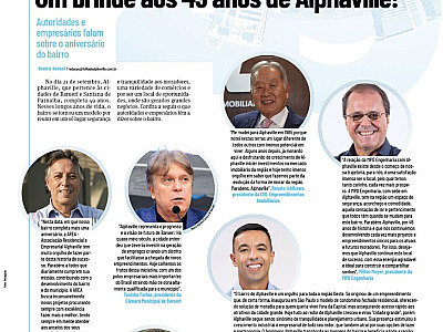 Um brinde aos 49 anos de Alphaville!