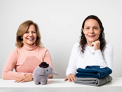 Parceiras na vida e nos negócios, mãe e filha ‘tocam’ confecção infantil