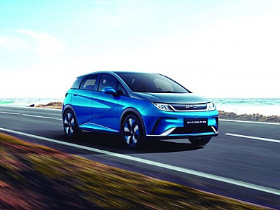 BYD lidera vendas de carros elétricos