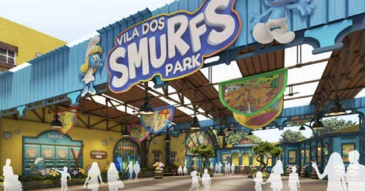 São Paulo terá parque temático dos Smurfs em 2025