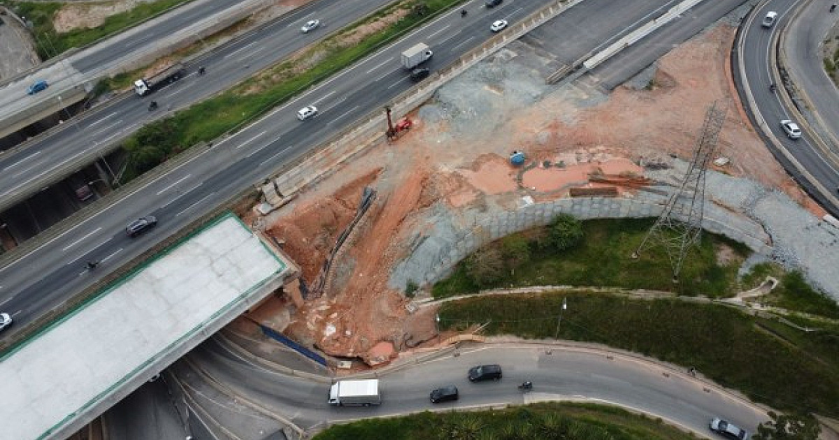 Entrega da remodelação do trevo de Alphaville deve acontecer em 2026