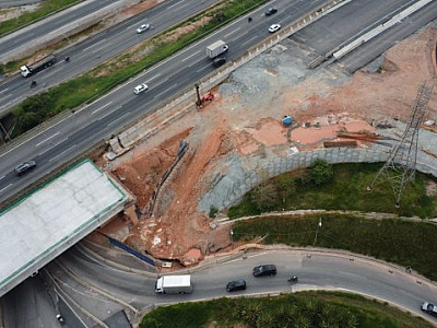 Entrega da remodelação do trevo de Alphaville deve acontecer em 2026