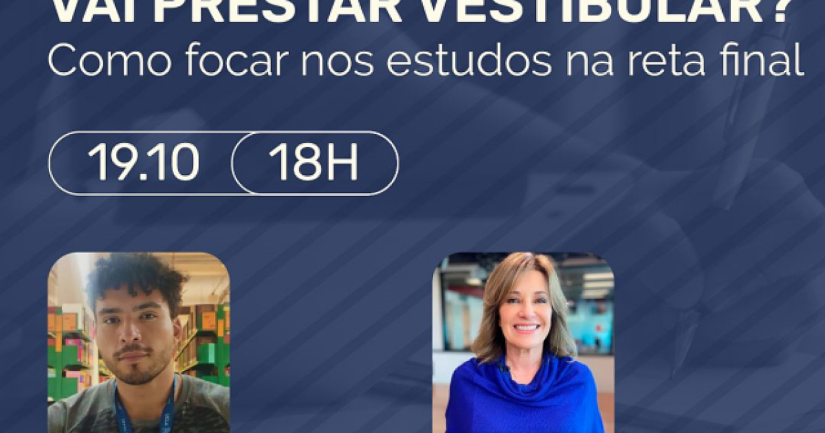 Ex-aluno do Objetivo e hoje estudante de Medicina da USP traz dicas para o bom desempenho nos vestib