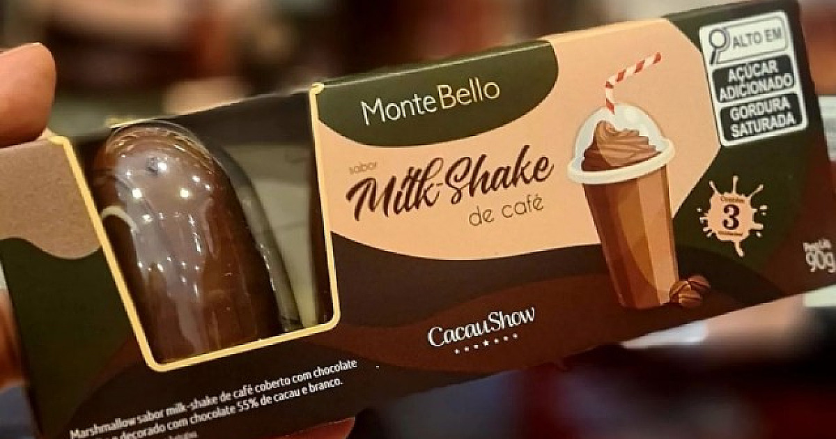 Cacau Show lança MonteBello com sabores de Milk-Shake