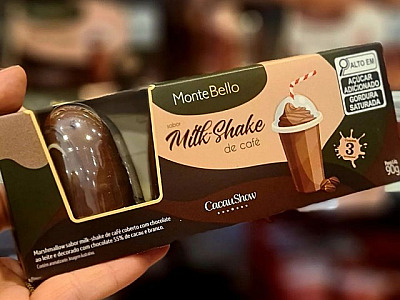 Cacau Show lança MonteBello com sabores de Milk-Shake
