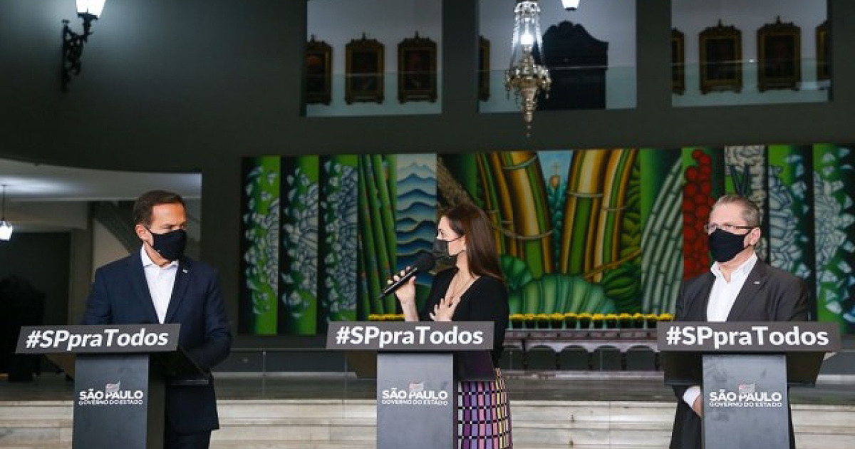 Governo de SP solicita urgência na aprovação da vacinação para crianças entre 5 e 11 anos de idade