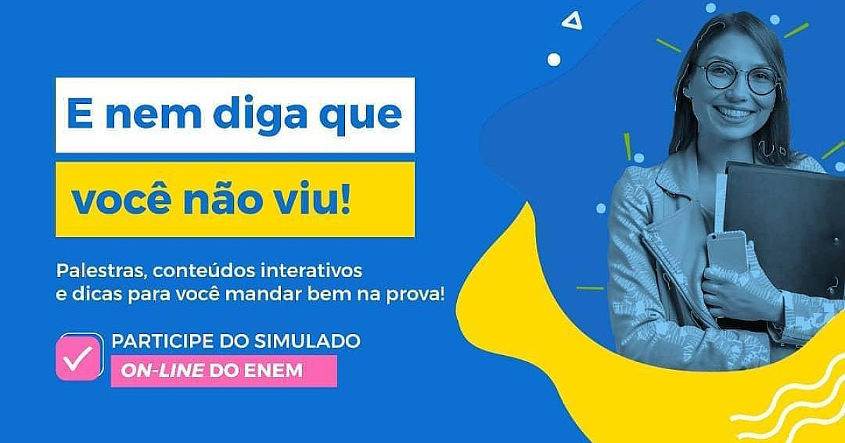 ​UNIP e Objetivo oferecem ampla programação voltada ao ENEM
