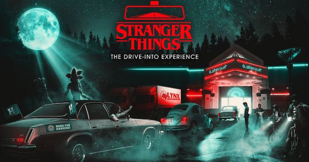 Netflix lança Drive-in Experience de Stranger Things nos EUA