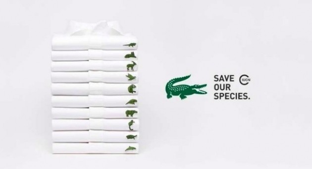 Lacoste mudou seu logo de crocodilo para 10 espécies ameaçadas de extinção