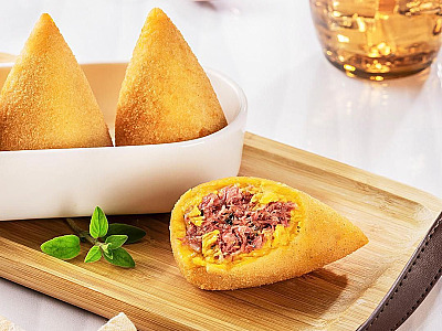 Ofner aposta em coxinhas de carne seca com abóbora e costela