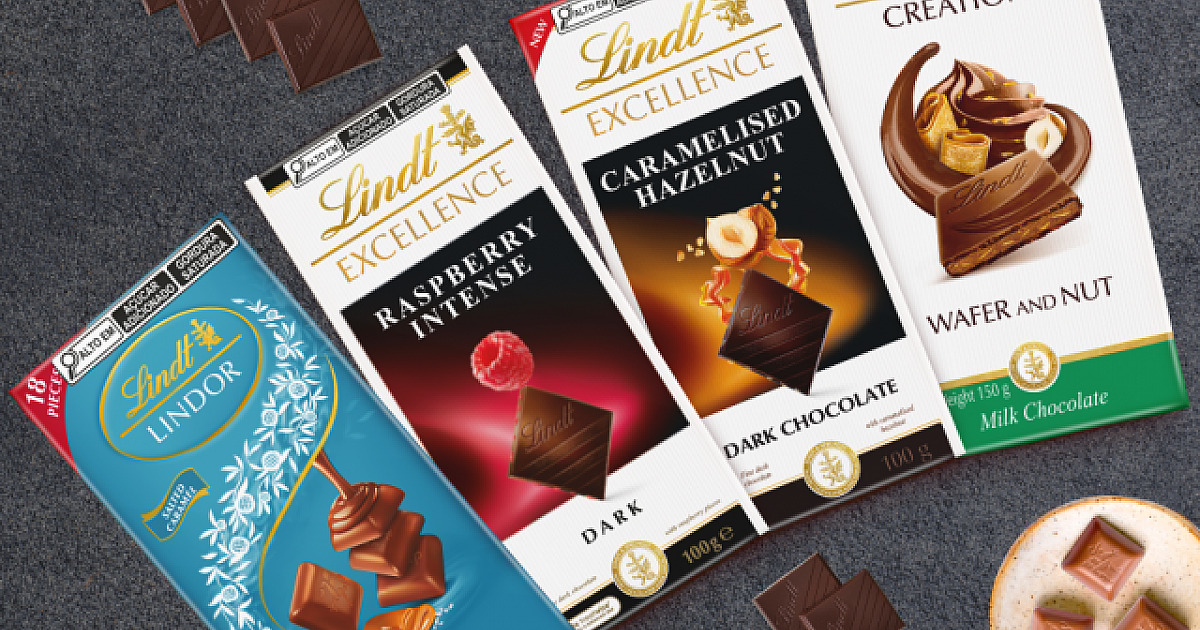 Lindt celebra Dia dos Pais com quatro novidades