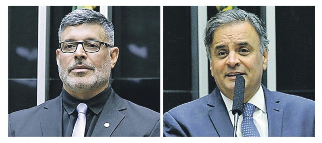 PSDB rejeita pedido de expulsão de Frota e Aécio Neves