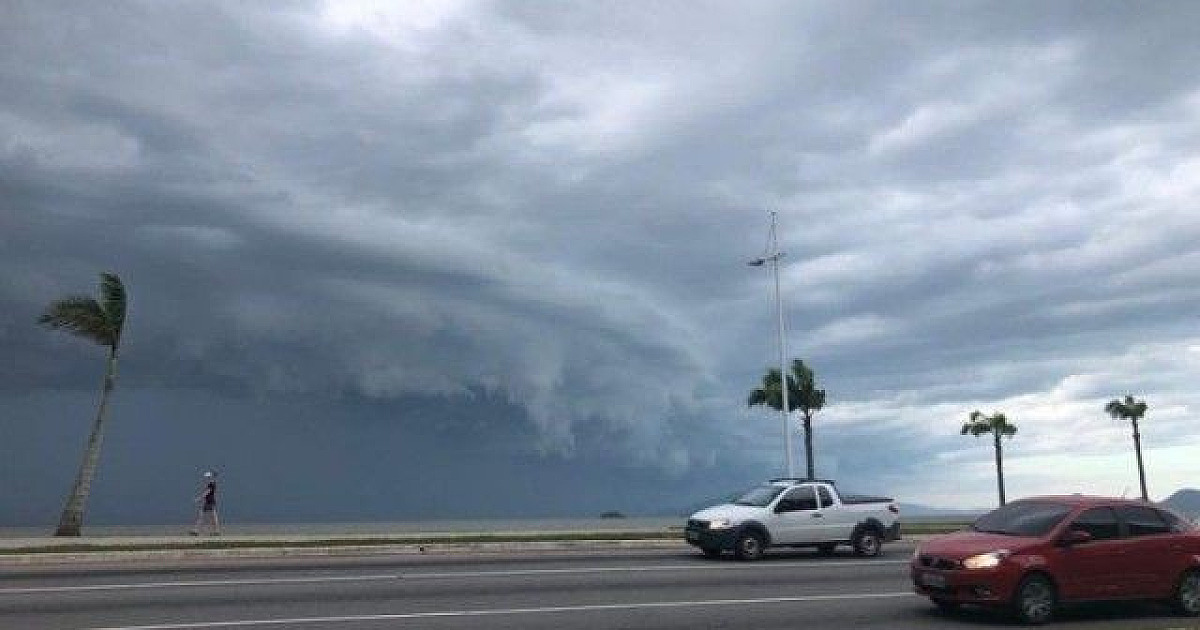 Ciclone extratropical trará fortes chuvas e queda de temperatura nos próximos dias