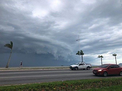 Ciclone extratropical trará fortes chuvas e queda de temperatura nos próximos dias
