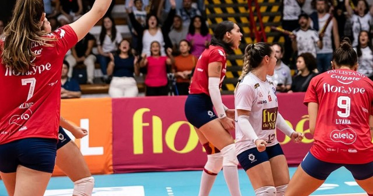 Paulistano Barueri tem revés contra Minas no 1º jogo dos playoffs, na Superliga 2024-25